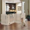 Richell 4-Panel Indoor/Outdoor Dog Playpen, Gate & Room Divider – 36"