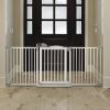Richell One-Touch Gate II Wide – Brown, 32.1–62.8"