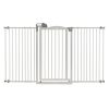 Richell Tall One-Touch Gate II Wide – White, 32.1–62.8"