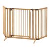 Richell Wooden Premium Plus Freestanding Dog Gate – 33.5–63"