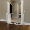 Richell Premium Plus Freestanding Dog Gate with Door – Origami White