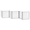 Richell Convertible Elite 6-Panel Dog Gate & Pet Pen – Origami White