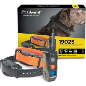 Dogtra 1902S 2-Dog Remote Training E-Collar – 3/4-Mile Range