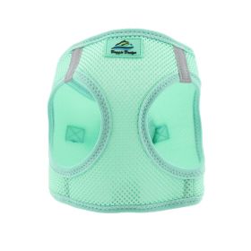 American River Solid Ultra Choke-Free Dog Harness | Patented No-Pull Mesh Harness (Color: Teal, size: XXS)