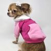 Color-Block Dog Hoodie | Stretch Cotton Dog Sweatshirt with Leash Access