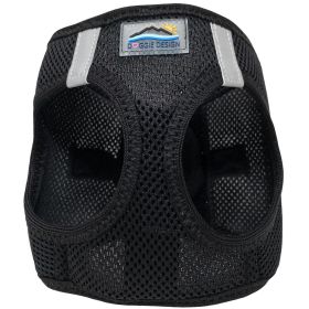 American River Solid Ultra Choke-Free Dog Harness | Patented No-Pull Mesh Harness (Color: Black, size: 3XL)