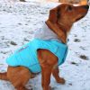 Weekender Dog Sweatshirt Hoodie | Flannel Dog Jacket with Removable Hood