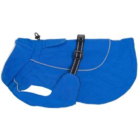 Alpine Tuf Terrain Dog Coat | Water-Resistant Canvas Winter Dog Jacket (Color: Mountain Lake, size: large)