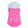 Weekender Dog Sweatshirt Hoodie | Flannel Dog Jacket with Removable Hood