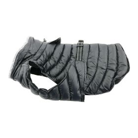 Alpine Extreme Weather Dog Puffer Coat | Waterproof Insulated Winter Dog Jacket (Color: Black, size: small)