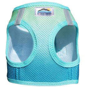American River Choke-Free Dog Harness | Ombre Collection | Patented No-Pull Harness (Color: Aruba Blue, size: X-Small)