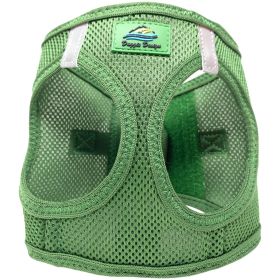 American River Solid Ultra Choke-Free Dog Harness | Patented No-Pull Mesh Harness (Color: Dark Forest Green, size: S)