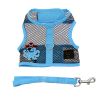 Cool Mesh Dog Harness | Under the Sea Collection | Breathable Summer Harness with Matching Leash