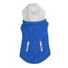 Weekender Dog Sweatshirt Hoodie | Flannel Dog Jacket with Removable Hood