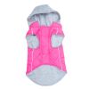 Weekender Dog Sweatshirt Hoodie | Flannel Dog Jacket with Removable Hood